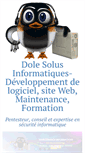 Mobile Screenshot of dolesolus.com